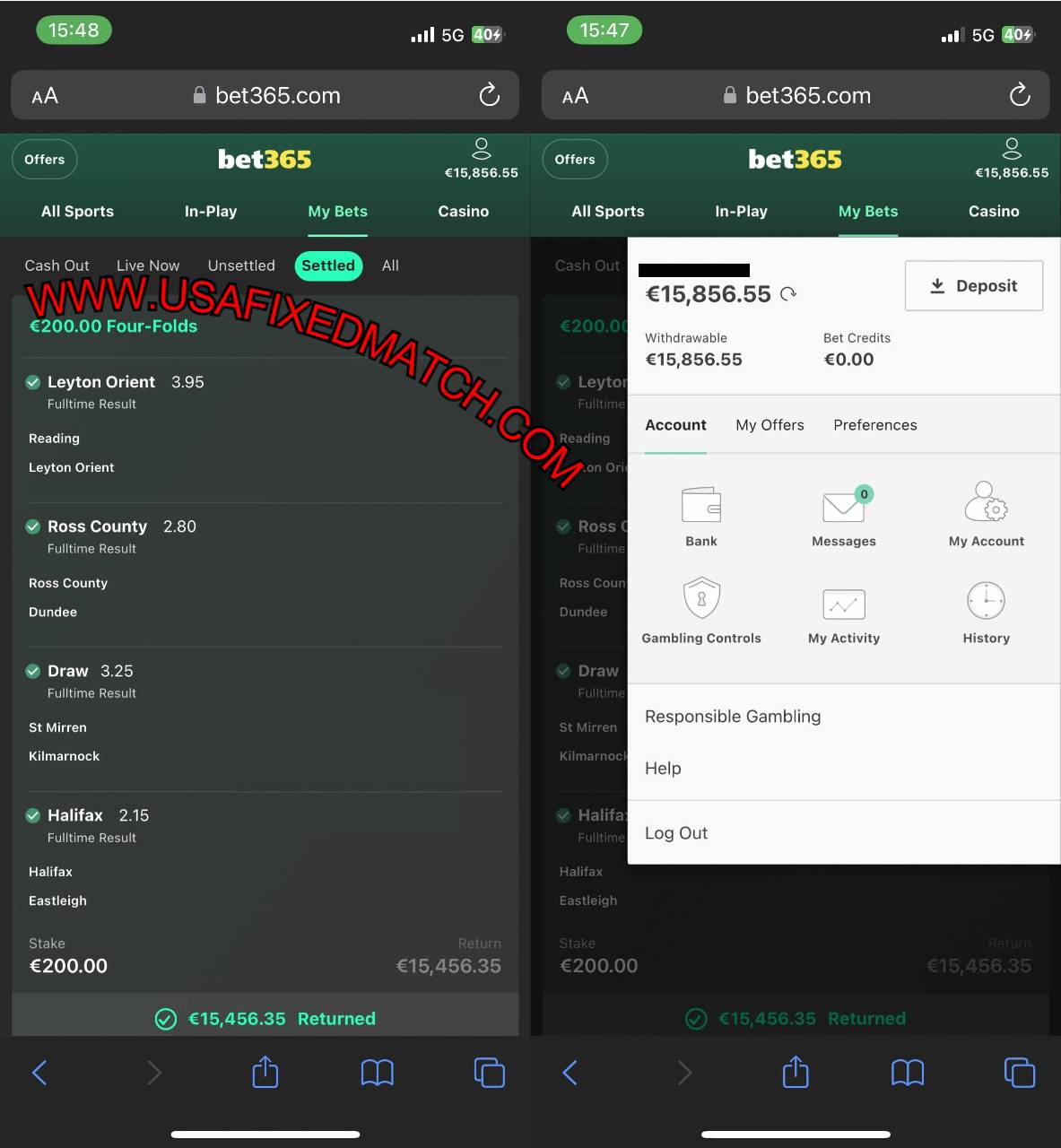 USA BETTING FIXED TIPS 1X2