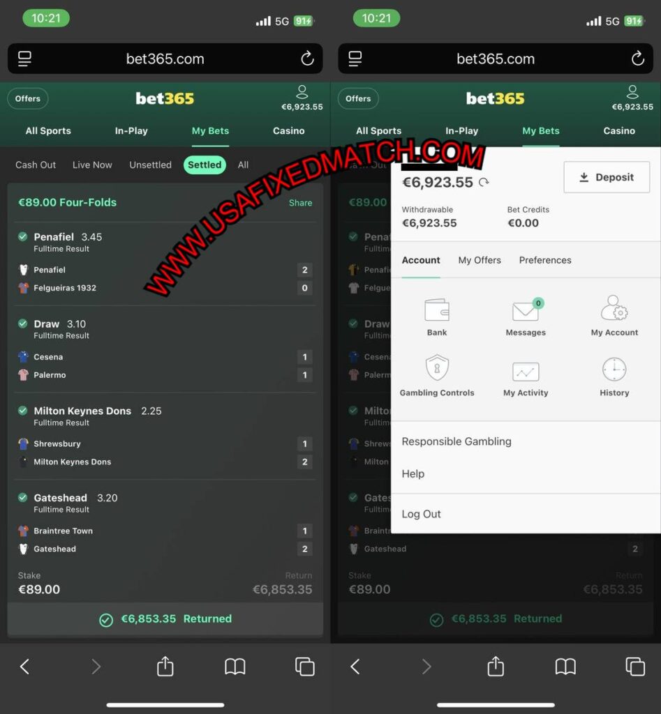 SOCCER COMBO VIP FIXED MATCHES 1X2