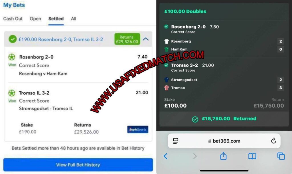 BOYLESPORTS FIXED MATCHES TIPS