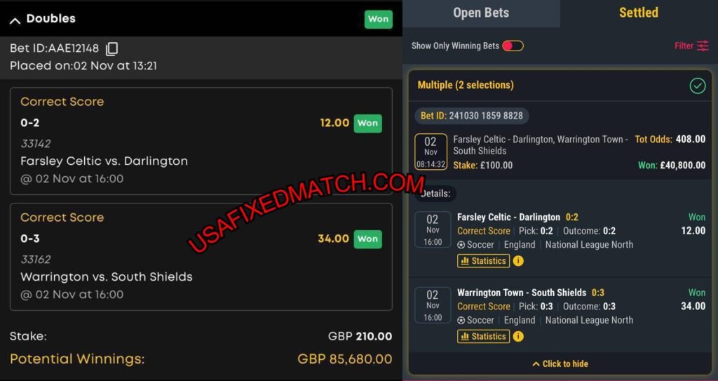 BWIN USA FIXED BETTING TIPS