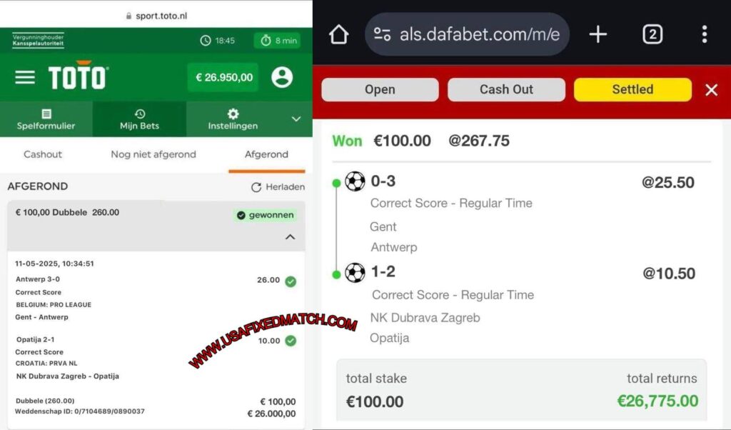 TOTO SPORT FIXED MATCHES TIPS CORRECT SCORE