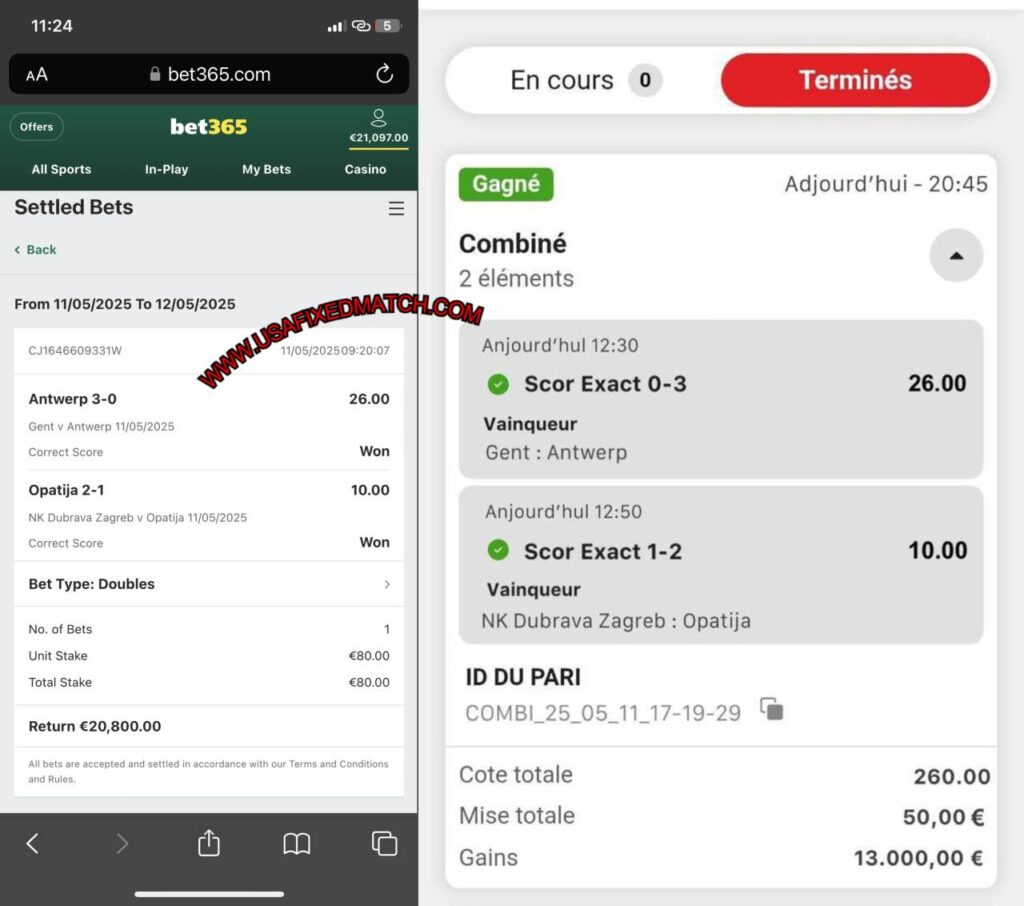 bet365 correct score fixed matches tips