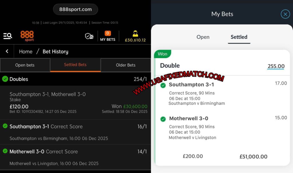 888 SPORT FIXED MATCHES 888 SPORT FIXED MATCHES