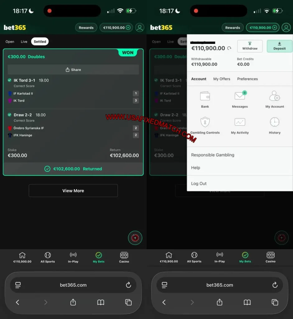 BET365 CORRECT FIXED MATCHES BET365 CORRECT FIXED MATCHES