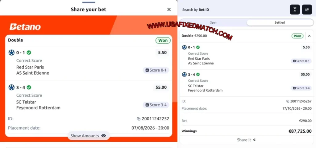 BETANO SURE CORRECT SCORE MATCH BETANO SURE CORRECT SCORE MATCH