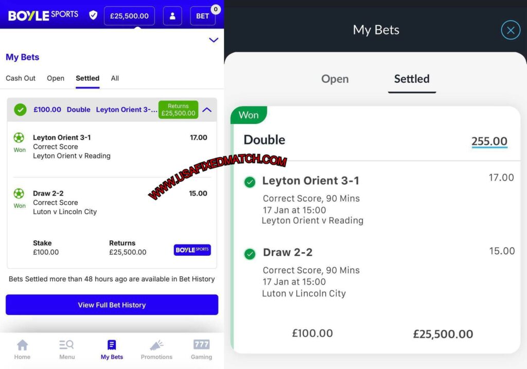 BOYLE SPORTS FIXED MATCHES PREDICTIONS BOYLE SPORTS FIXED MATCHES PREDICTIONS