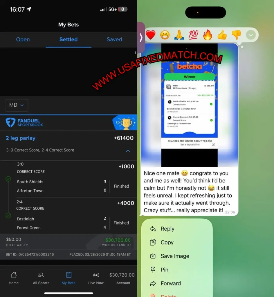 FANDUEL FIXED MATCHES BETTING ODDS FANDUEL FIXED MATCHES BETTING ODDS