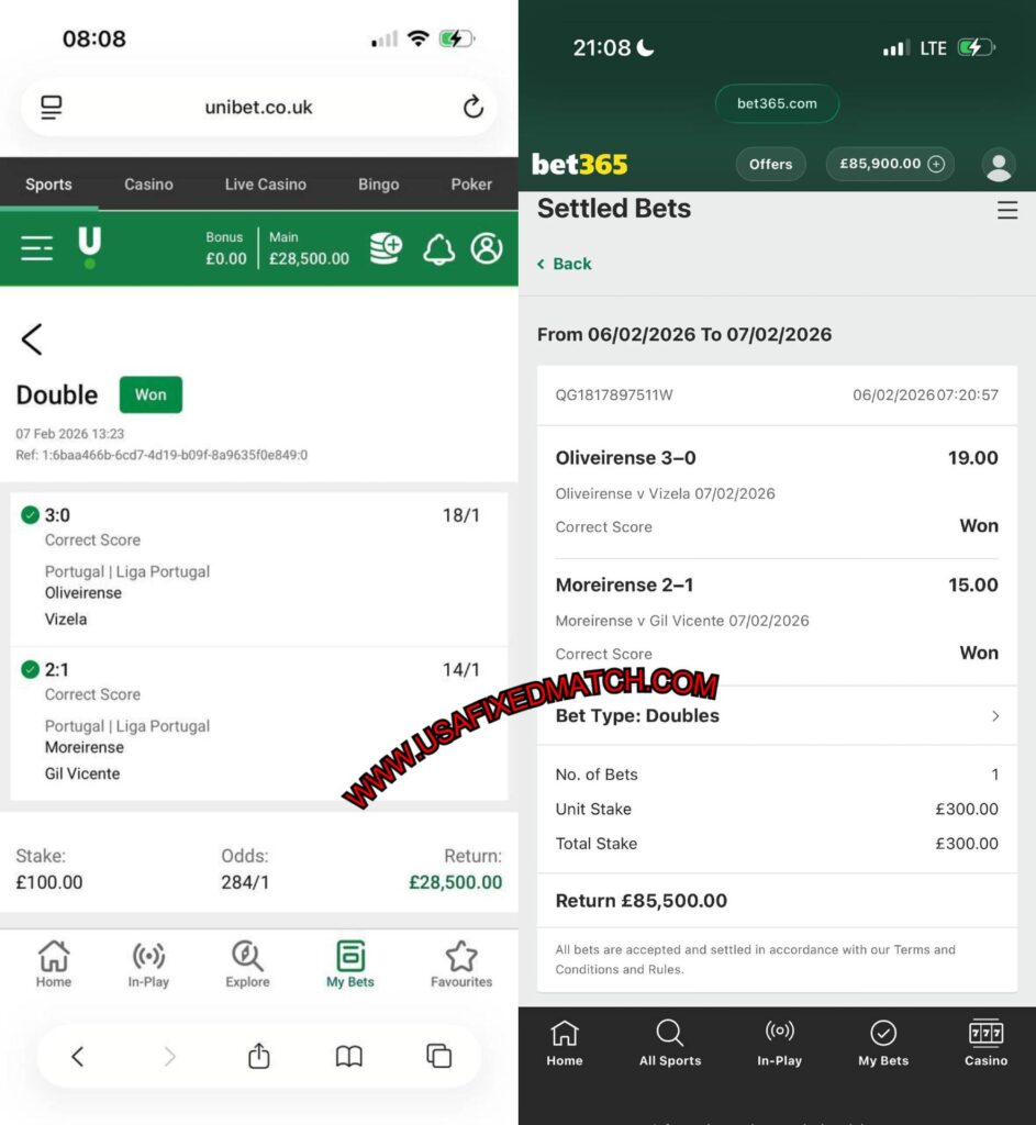 UNIBET CORRECT FIXED MATCHES UNIBET CORRECT FIXED MATCHES