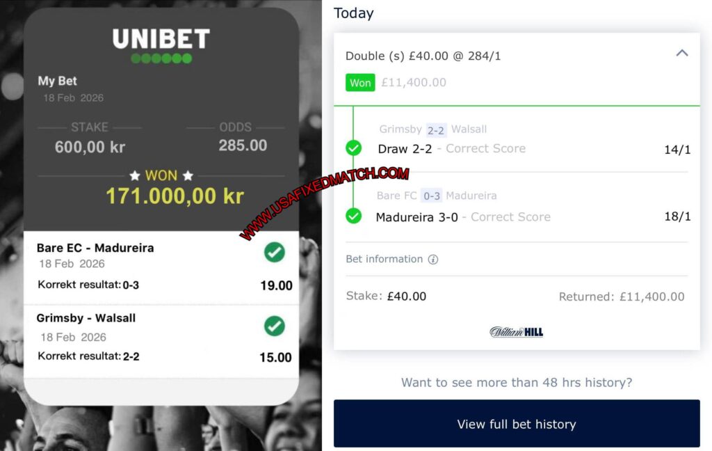 UNIBET CORRECT FIXED MATCHES TIPS UNIBET CORRECT FIXED MATCHES TIPS