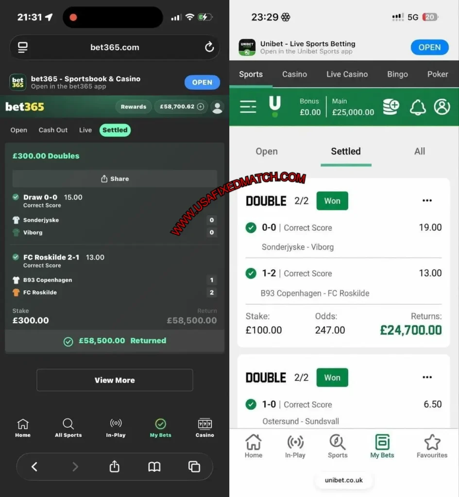 UNIBET CORRECT SCORE FIXED TIPS UNIBET CORRECT SCORE FIXED TIPS
