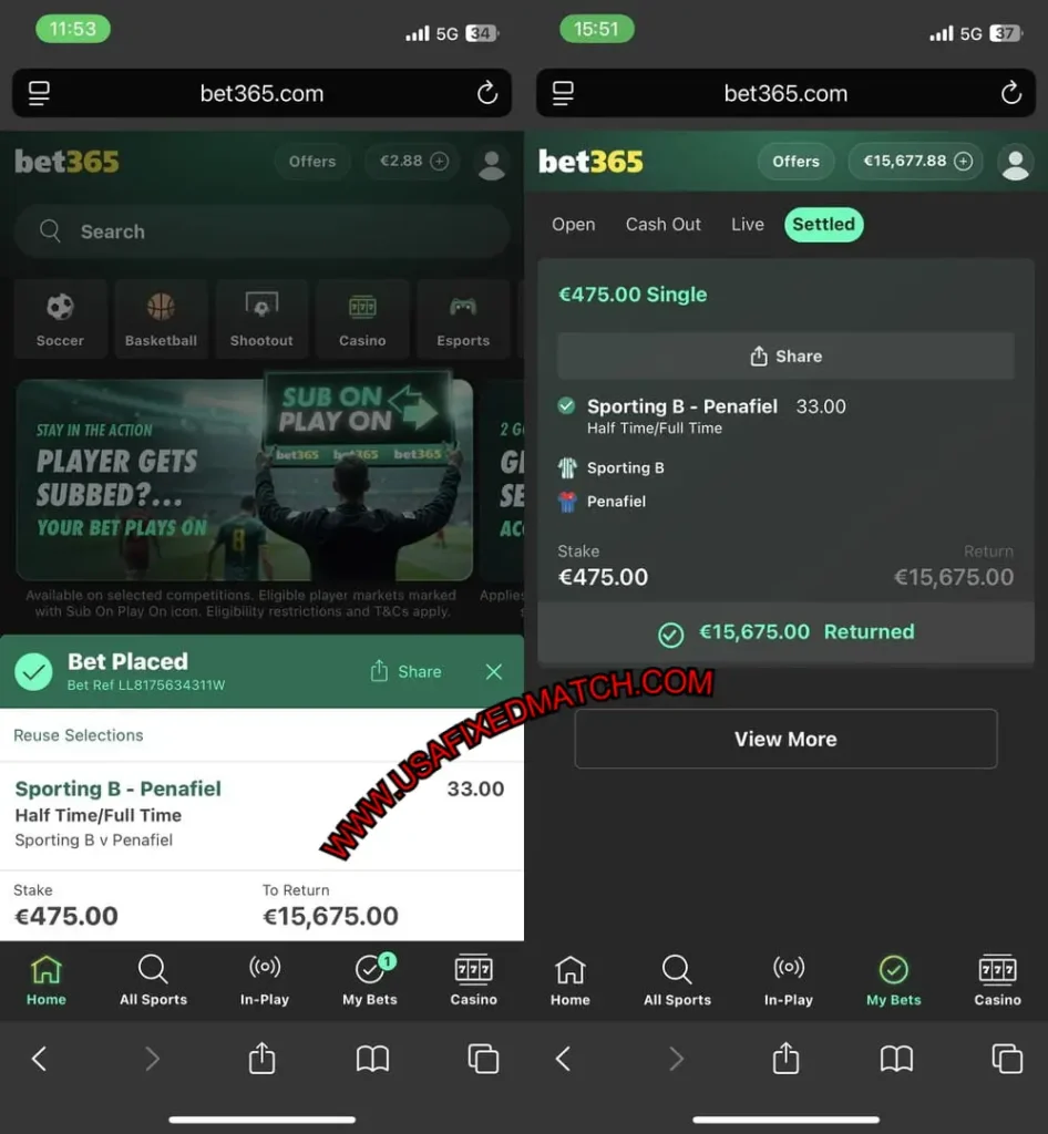 USA BET365 SOCCER FIXED MATCH USA BET365 SOCCER FIXED MATCH